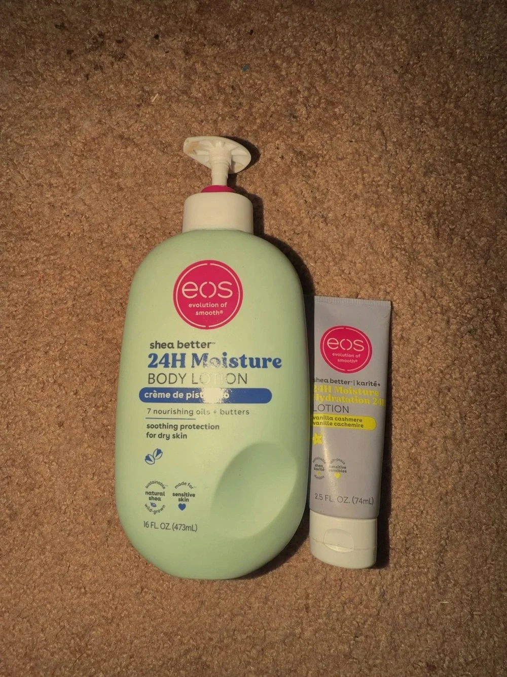 eos Shea Better 24H Moisture Body Lotion - Pistachio Green